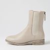 DJANGO & JULIETTE Martela Almond Leather Chelsea Boots | Boots