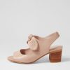 DJANGO & JULIETTE Bassell Cafe Leather Sandals | Heels