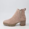 DJANGO & JULIETTE Dinis Mushroom Suede Ankle Boots | Boots