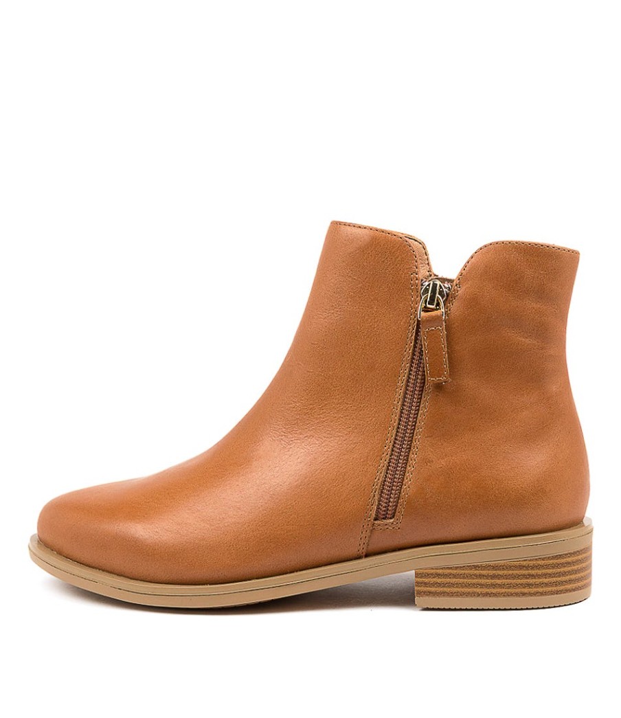 ZIERA Skylars Xf Tan Leather | Boots