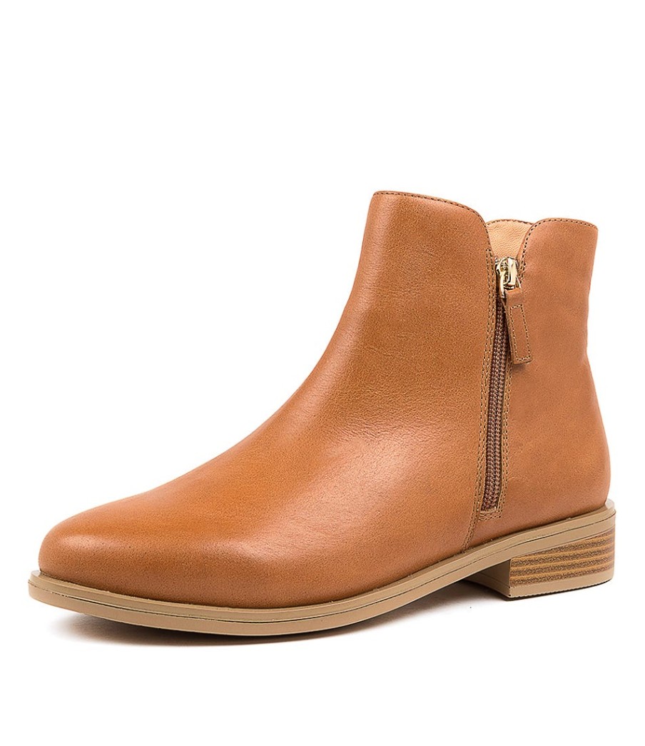 ZIERA Skylars Xf Tan Leather | Boots