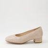 ARA Graz 38 Sand Leather Heels | Comfort