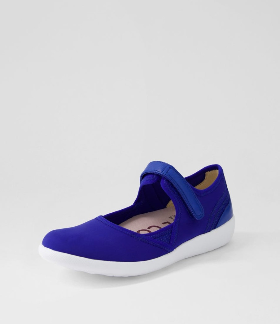 ZIERA Ushery Xf Cobalt Neoprene Sneakers | Sneakers