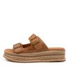 DJANGO & JULIETTE Vishu Tan Leather | Espadrilles