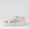 DJANGO & JULIETTE Yarry White Leather Sneakers | Sneakers