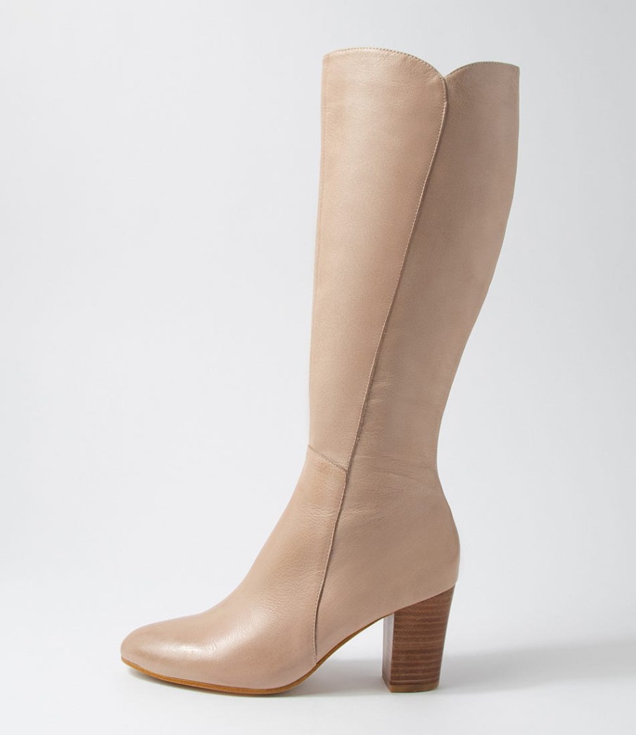 DJANGO & JULIETTE Lonson Cafe Leather Knee High Boots | Boots