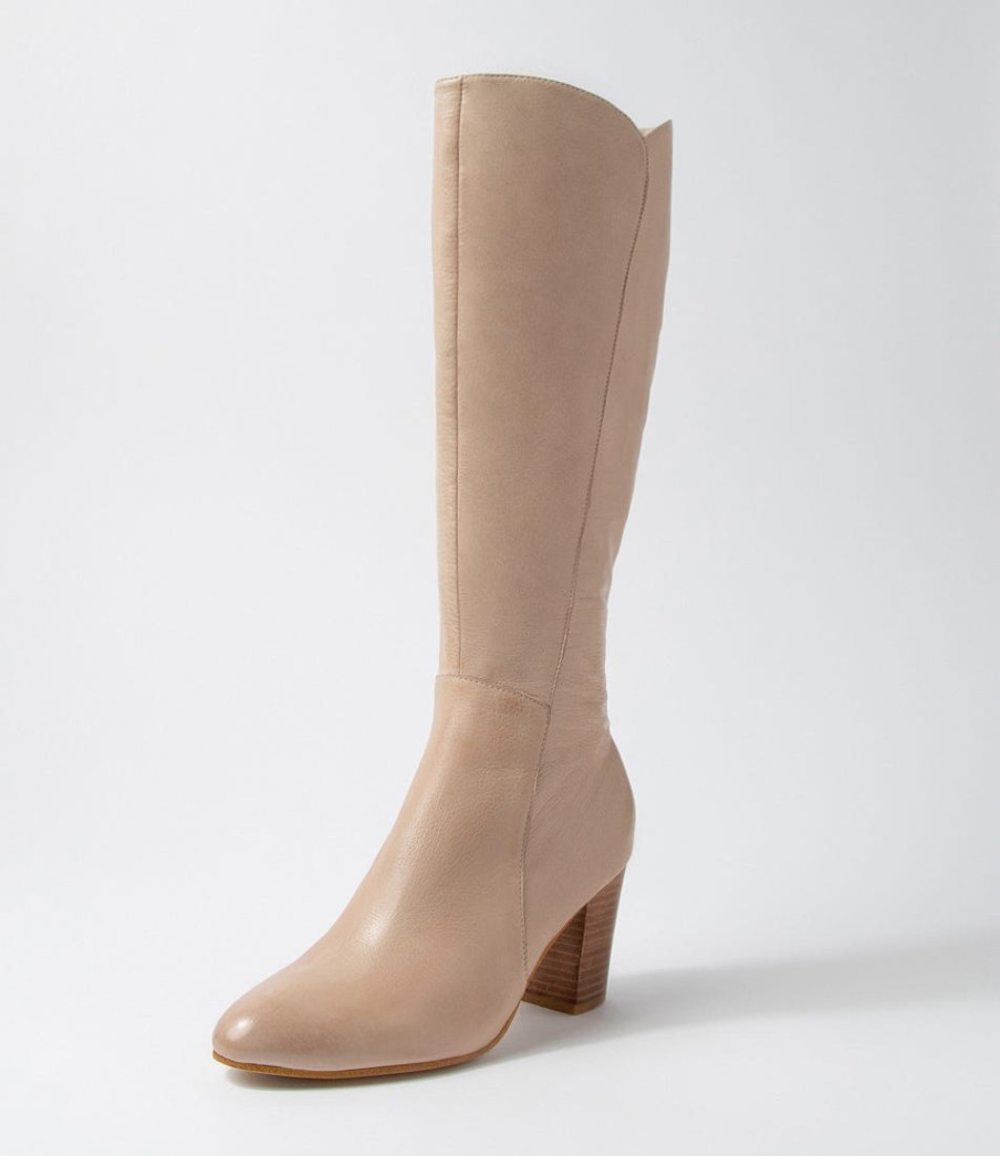 DJANGO & JULIETTE Lonson Cafe Leather Knee High Boots | Boots