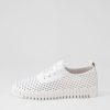 DJANGO & JULIETTE Haide White Leather Sneakers | Sneakers