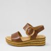 GABOR Jale Peanut Leather Sandals | Comfort