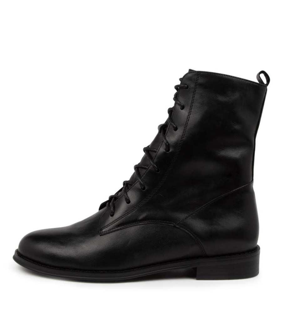 DJANGO & JULIETTE Yago Black Leather | Boots