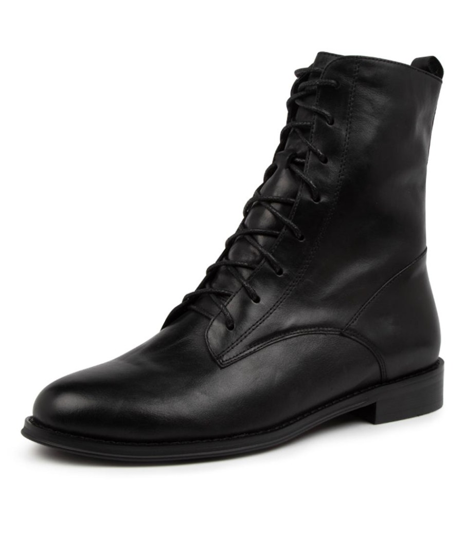 DJANGO & JULIETTE Yago Black Leather | Boots