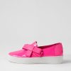 DJANGO & JULIETTE Lokki Hot Pink Patent Leather Sneakers | Sneakers