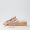 DJANGO & JULIETTE Ianto Rose Leather Espadrilles | Espadrilles