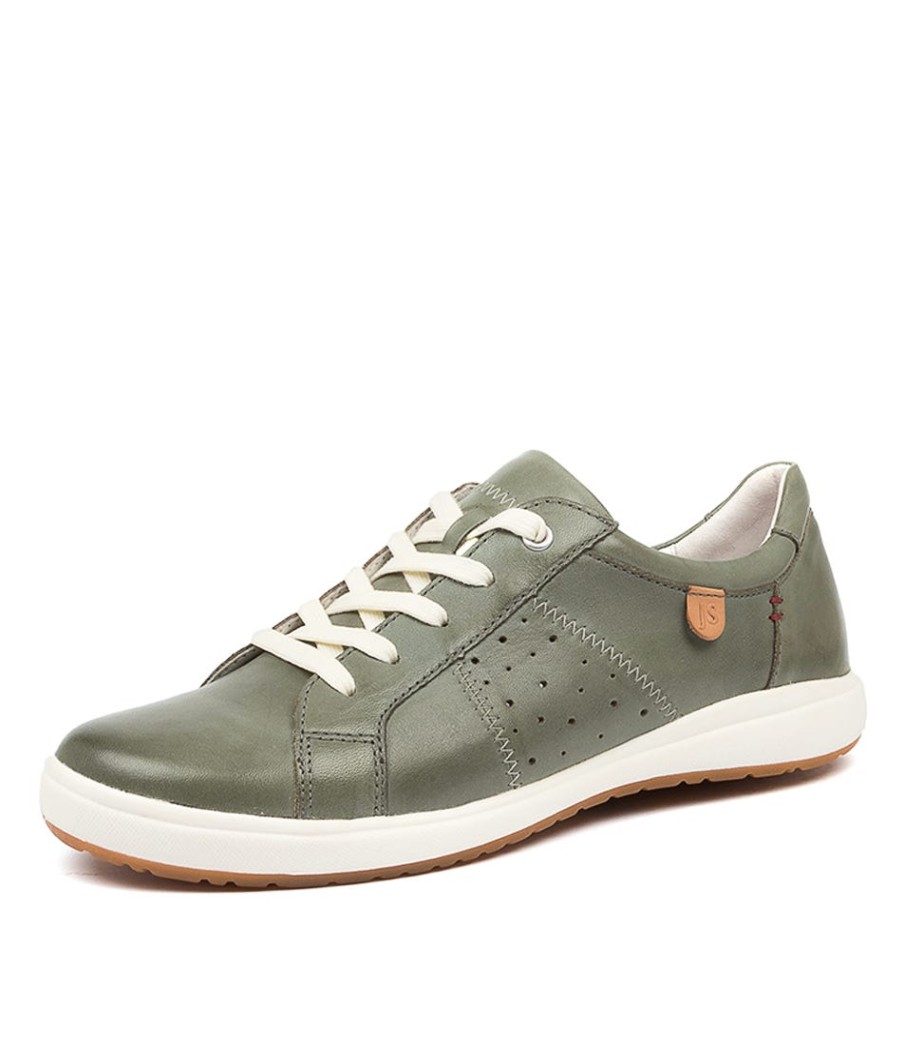 JOSEF SEIBEL Caren 01 Mint Leather | Sneakers