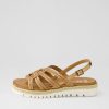 ARA Jamaika 3 Whiskey Leather Sandals | Comfort