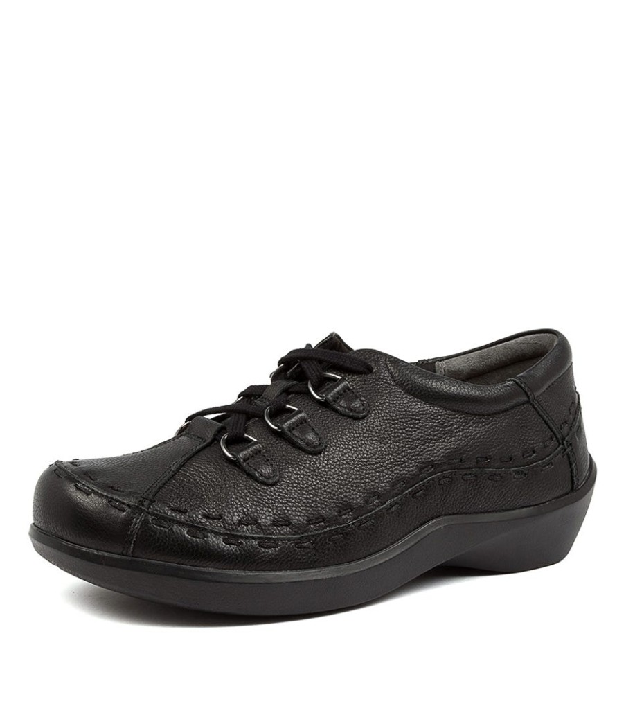 ZIERA Allsorts M Black Leather | Comfort