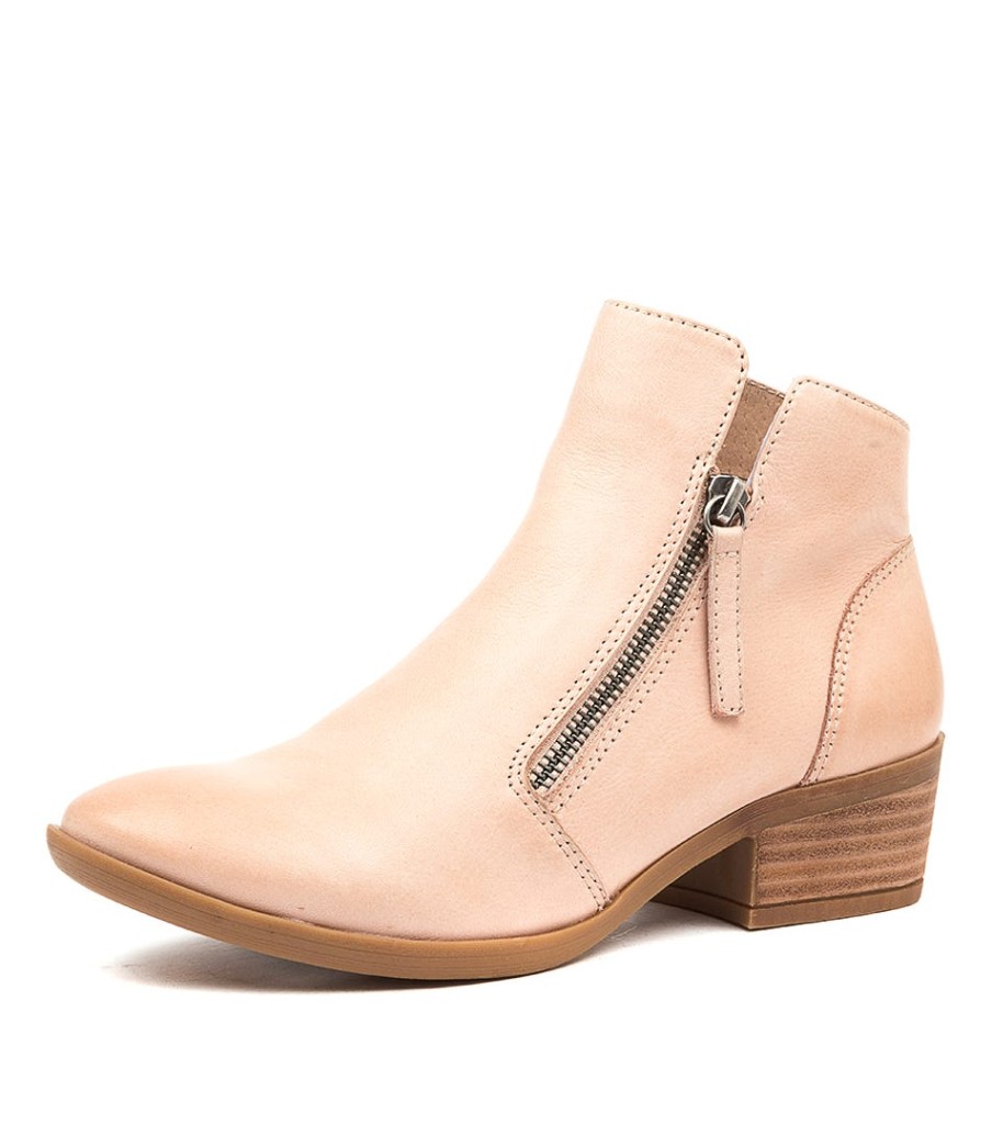 DIANA FERRARI Zalen Blush Leather | Boots