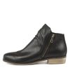 DJANGO & JULIETTE Split Black Leather | Boots