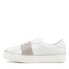 DJANGO & JULIETTE Fane White Leather Sneakers | Sneakers