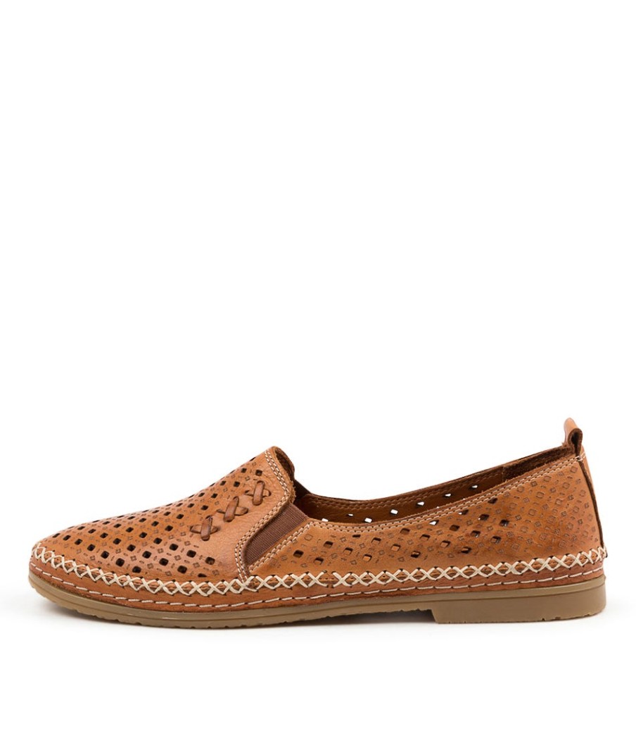 DIANA FERRARI Belra Tan Leather | Loafers