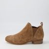 DJANGO & JULIETTE Foe Light Choc Suede Chelsea Boots | Boots