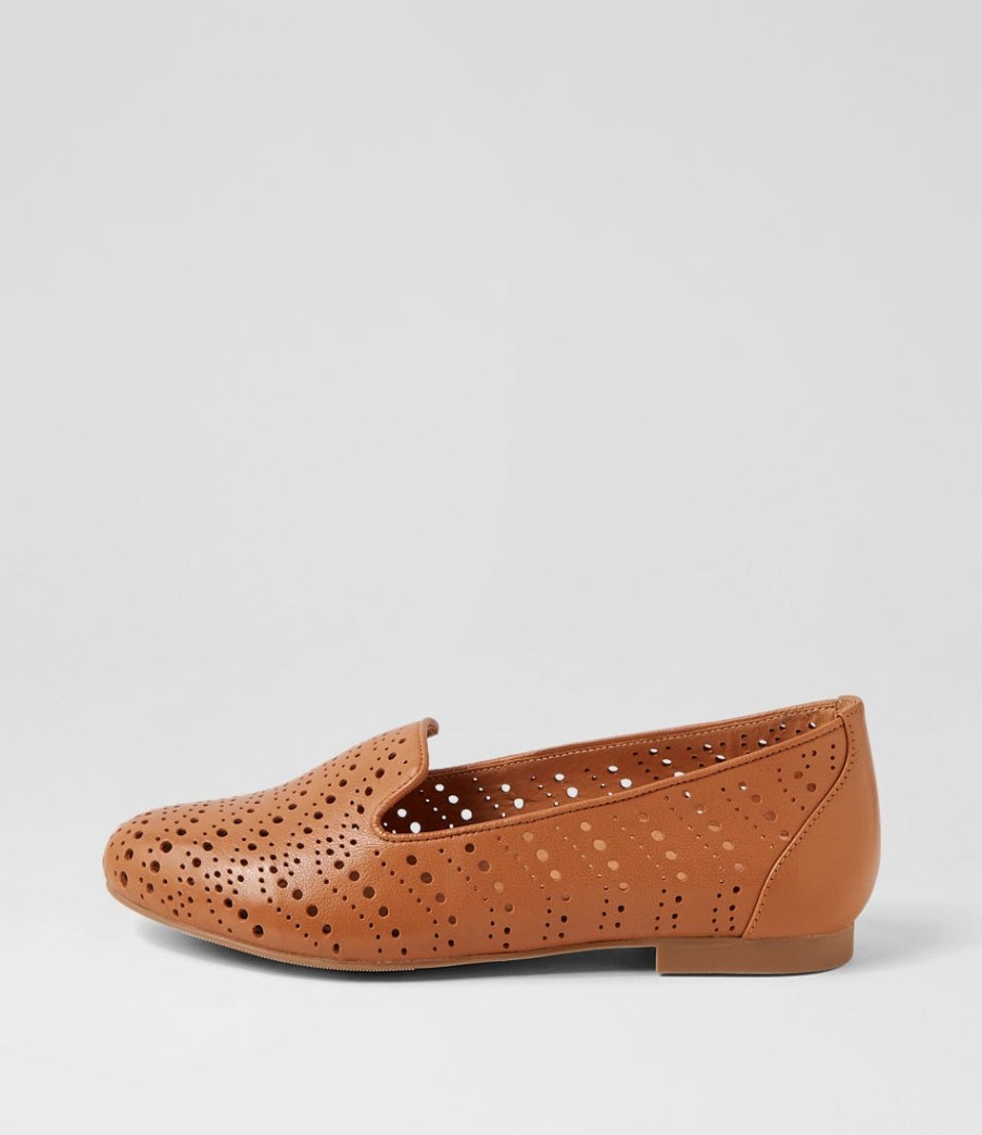 ZIERA Calbert Xf Tan Leather Loafers | Loafers