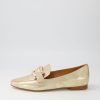 TOP END Socoro Gold Scratch Leather Loafers | Loafers