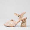 DJANGO & JULIETTE Lansion Nude Multi Sandals | Heels