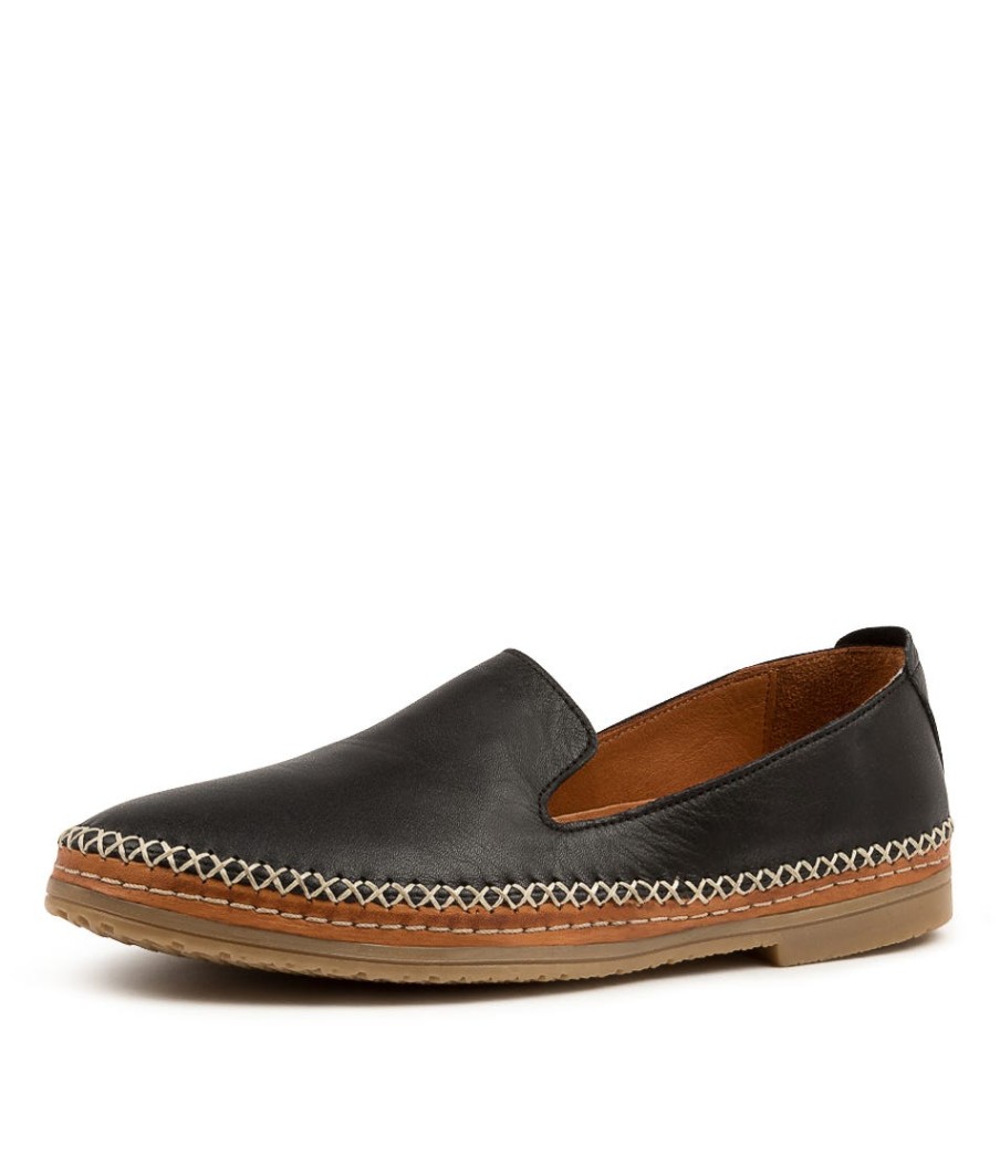 DIANA FERRARI Bhype Black Leather | Loafers