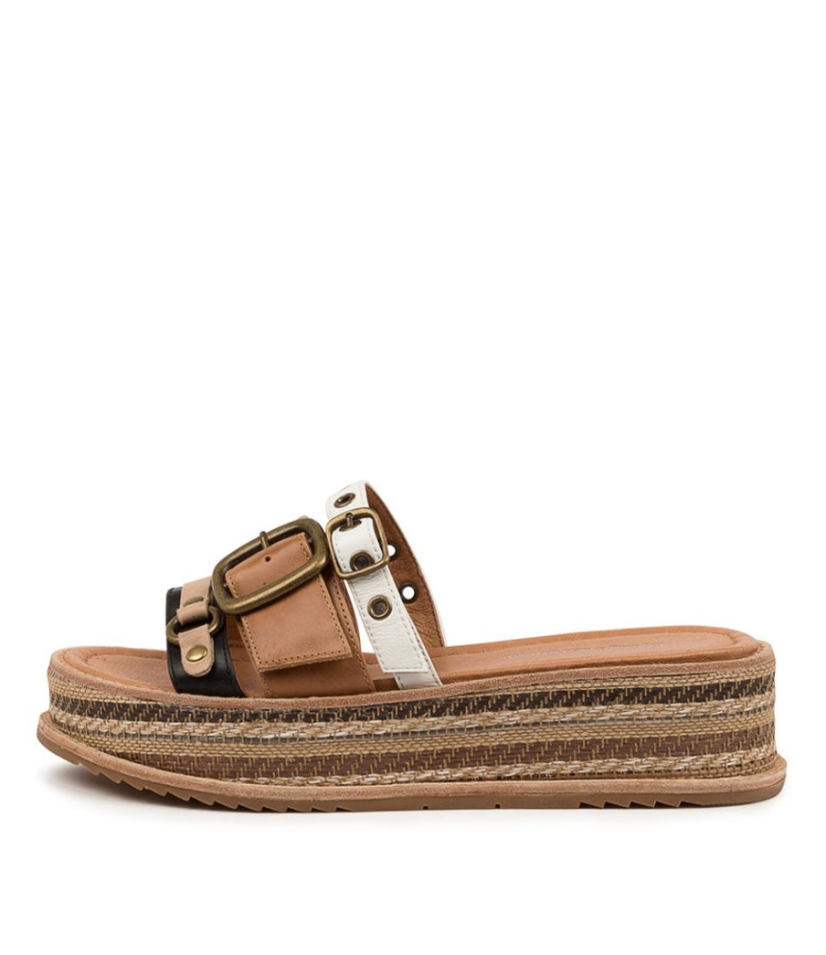 DJANGO & JULIETTE Vitan Tan Multi | Espadrilles