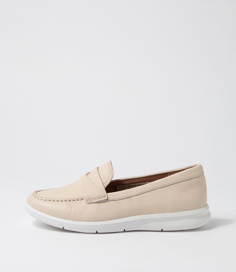 ROCKPORT Ayva Washable Penny Vanilla Leather Loafers | Loafers