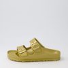 BIRKENSTOCK Arizona Eva Glamour Gold Eva Slides | Comfort