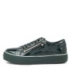 DJANGO & JULIETTE Froggy Forest Patent Leather Sneakers F Sole | Sneakers