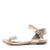 DJANGO & JULIETTE Jinnit Rose Gold Leather | Flats