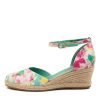 DJANGO & JULIETTE Rylen Tropical Leather | Espadrilles