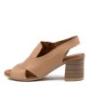 DIANA FERRARI Wondir Pale Taupe Leather | Heels