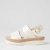 DJANGO & JULIETTE Atha Ivory Patent Leather Espadrilles | Espadrilles