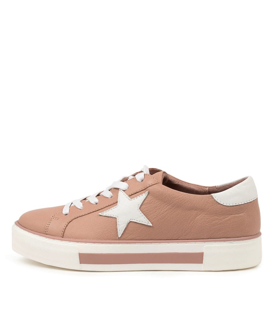 DJANGO & JULIETTE Fonno Warm Rose-White | Sneakers