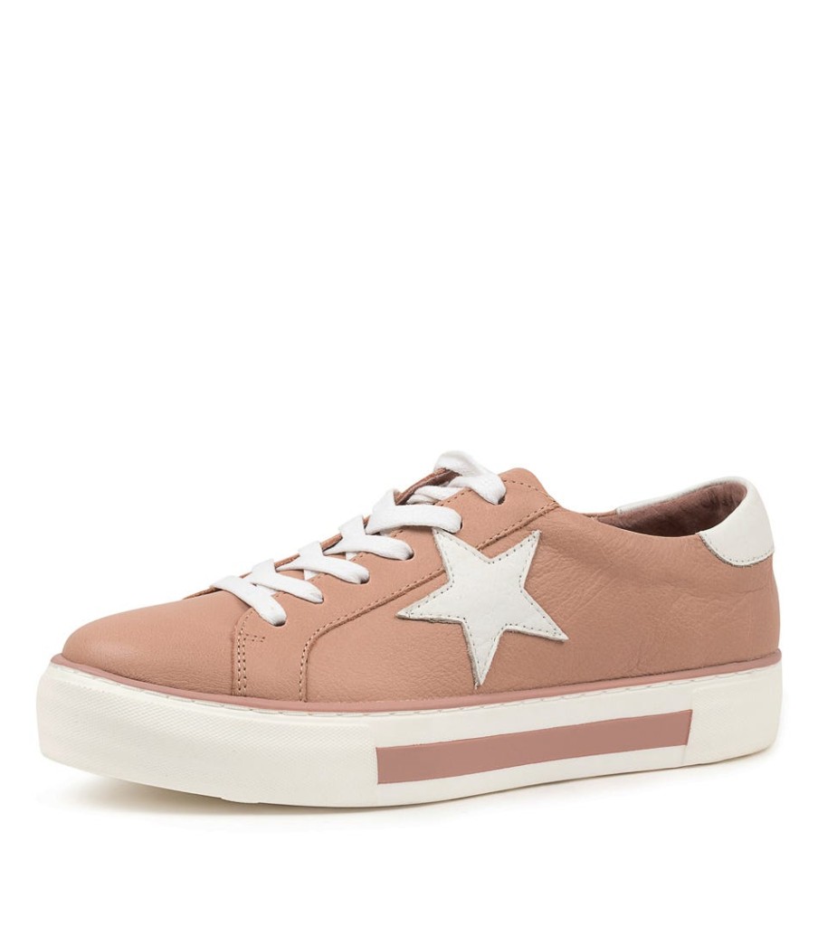 DJANGO & JULIETTE Fonno Warm Rose-White | Sneakers