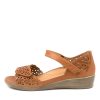 ZIERA Dusty W Tan Leather | Comfort