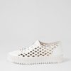 DJANGO & JULIETTE Mandle White Leather Sneakers | Sneakers