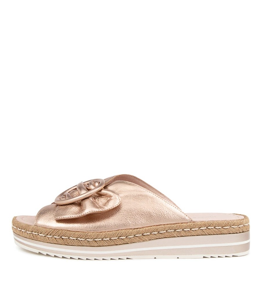 DJANGO & JULIETTE Arturo Lrg Pale Rose Gold | Espadrilles