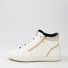 GEOX D Blomiee B White Syn Leather Sneakers | Sneakers