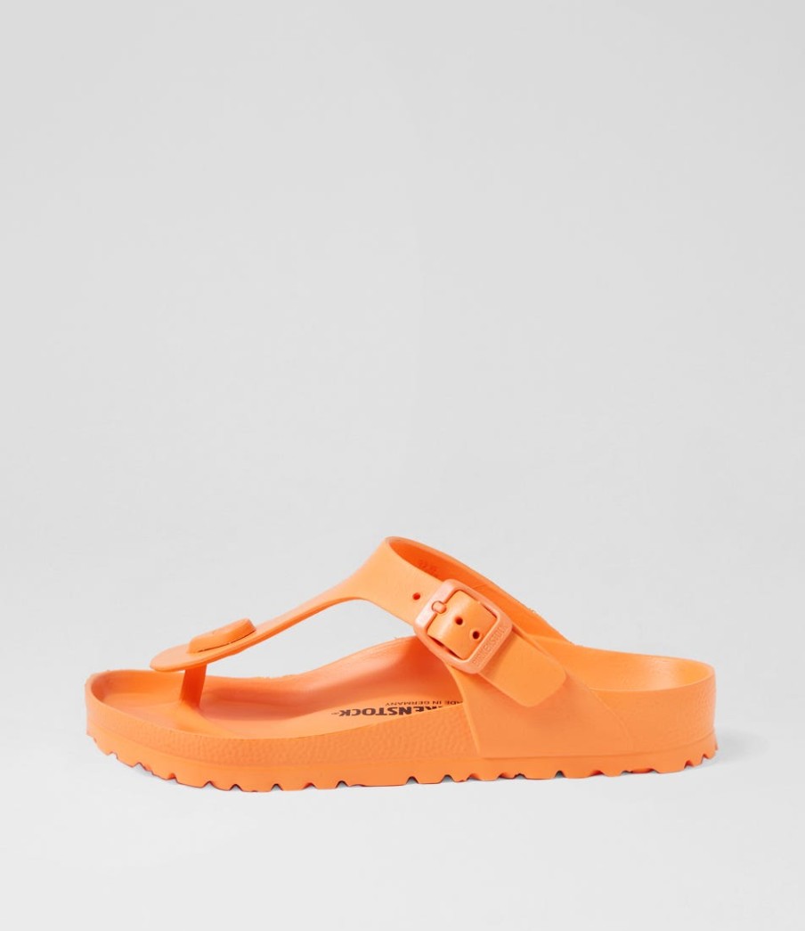 BIRKENSTOCK Gizeh Eva Papaya Thongs | Comfort