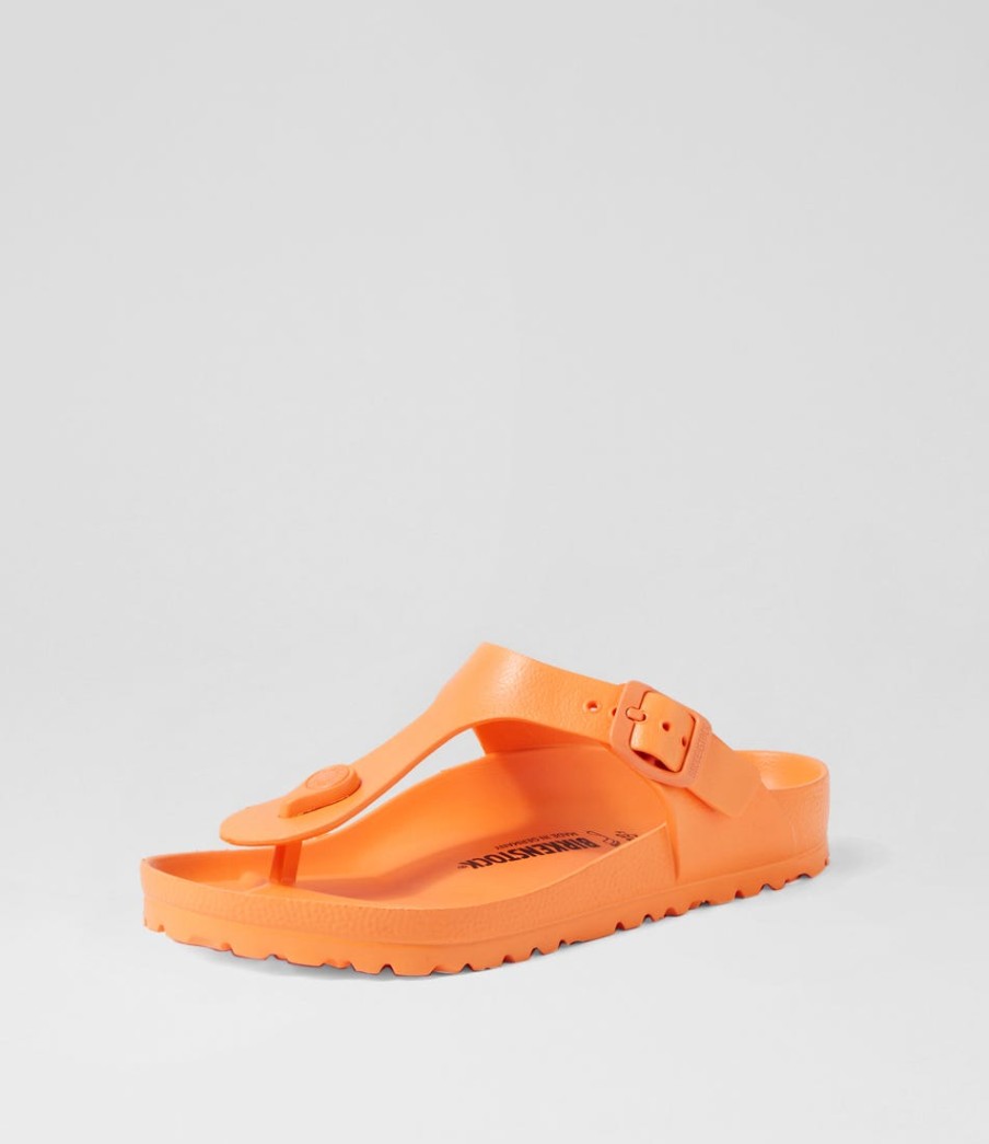 BIRKENSTOCK Gizeh Eva Papaya Thongs | Comfort