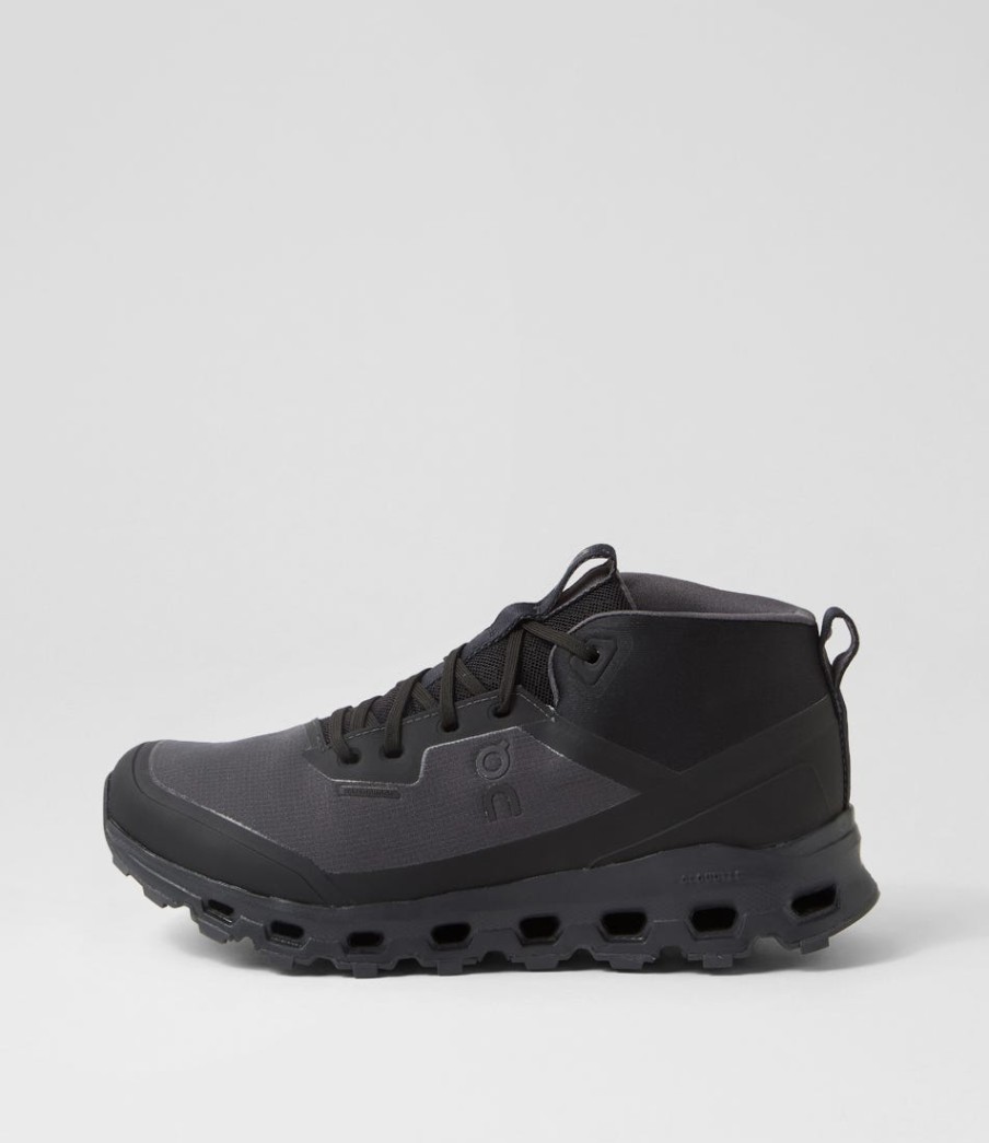 ON Cloud Roam Wp W Black Eclipse Knit Sneakers | Sneakers