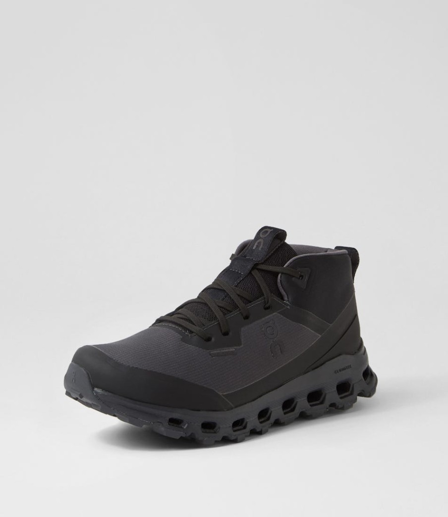 ON Cloud Roam Wp W Black Eclipse Knit Sneakers | Sneakers