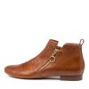 DJANGO & JULIETTE Gingerly Tan Leather | Boots