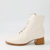 DJANGO & JULIETTE Nocal Creamy Leather Lace Up Boots | Boots