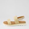 ARA Jamaika 1 Natural Sand Fabric Sandals | Comfort